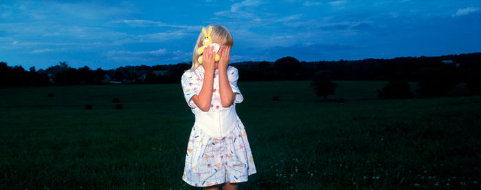 John Puffer - Heidi with Rabbit, Springfield, Missouri