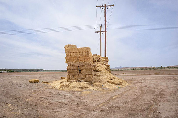 Judith Leckrone Lee - Haystack, Yuma County, 2021