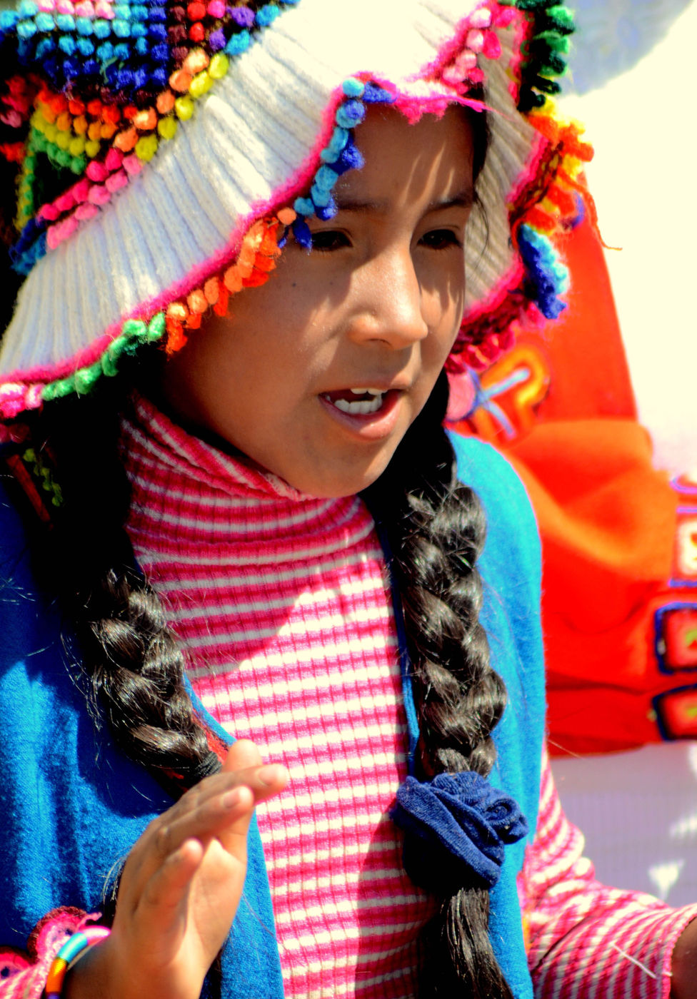 Child from the Island of Uros by Ed Figueiredo