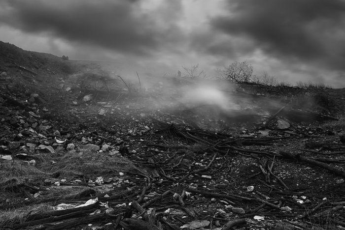 Colin Smith - Wasteland and Smoke from an Underground Mine Fire