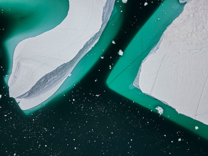 Nicolas Villeminot - Icebergs from Above