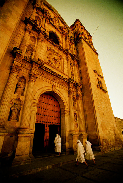 Brian Belefant - Nuns, Oaxaca - Photographed through Coca-Cola