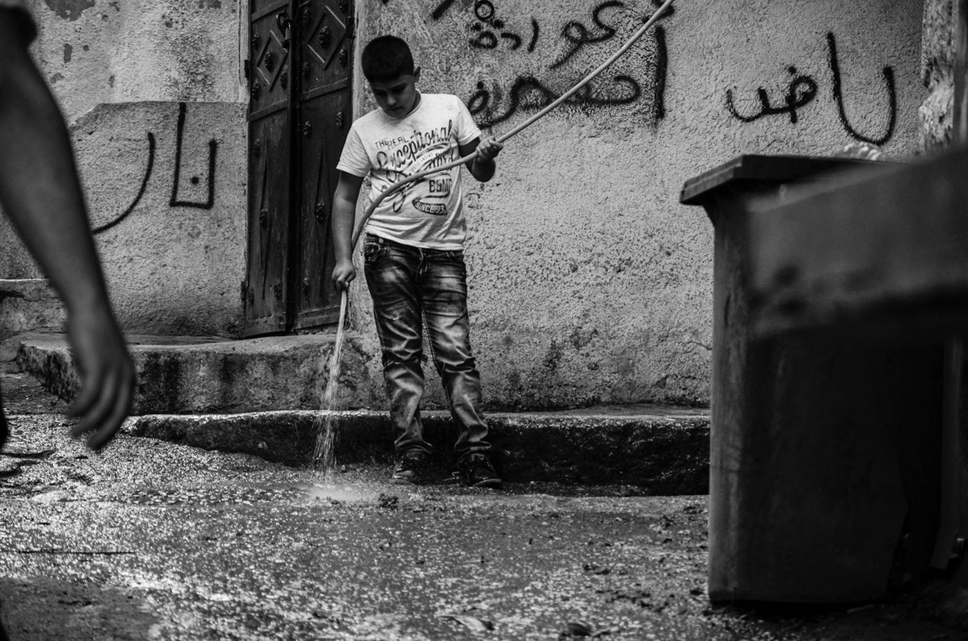 Boy Cleans by Seb Szczepanowski