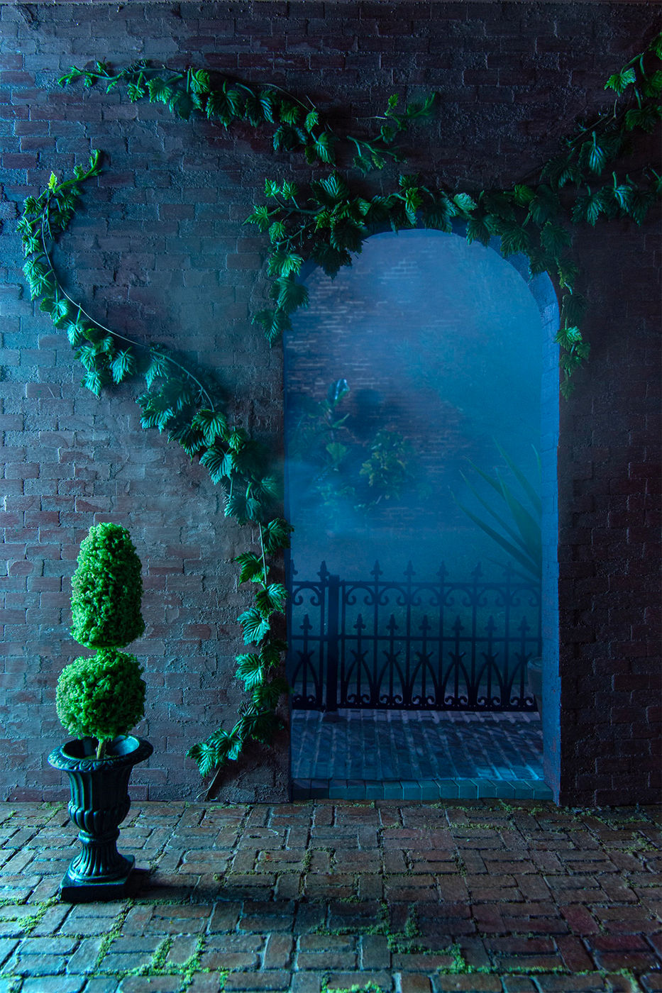 Courtyard Cloud by Carrie Becker