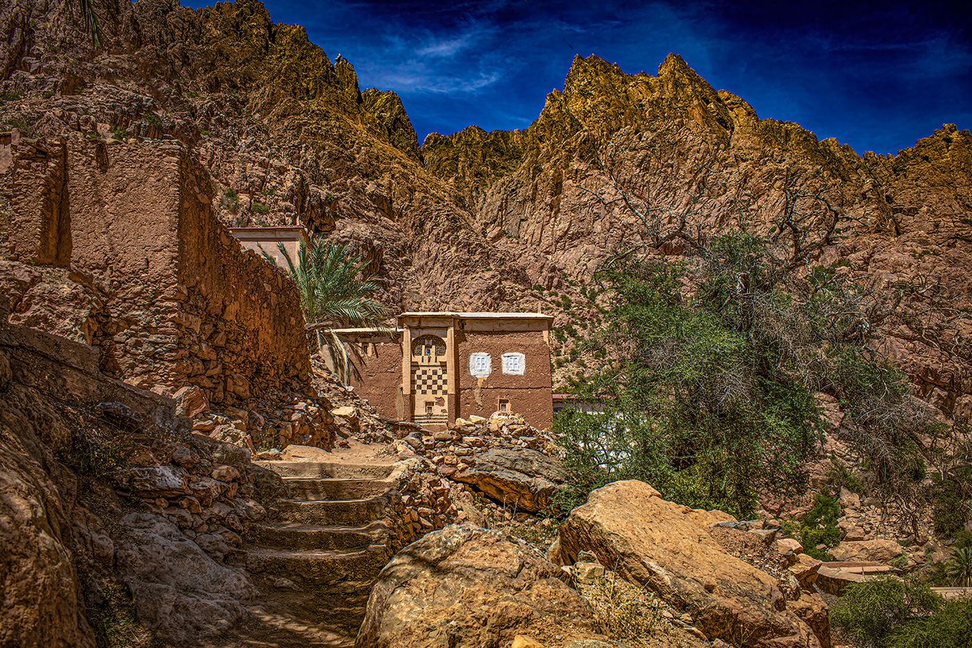 Tazault Revisited, Tafraoute, Morocco by Richard Murrin