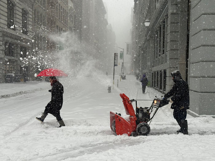Cindy Mathias (New York, NY) - Snowstorm