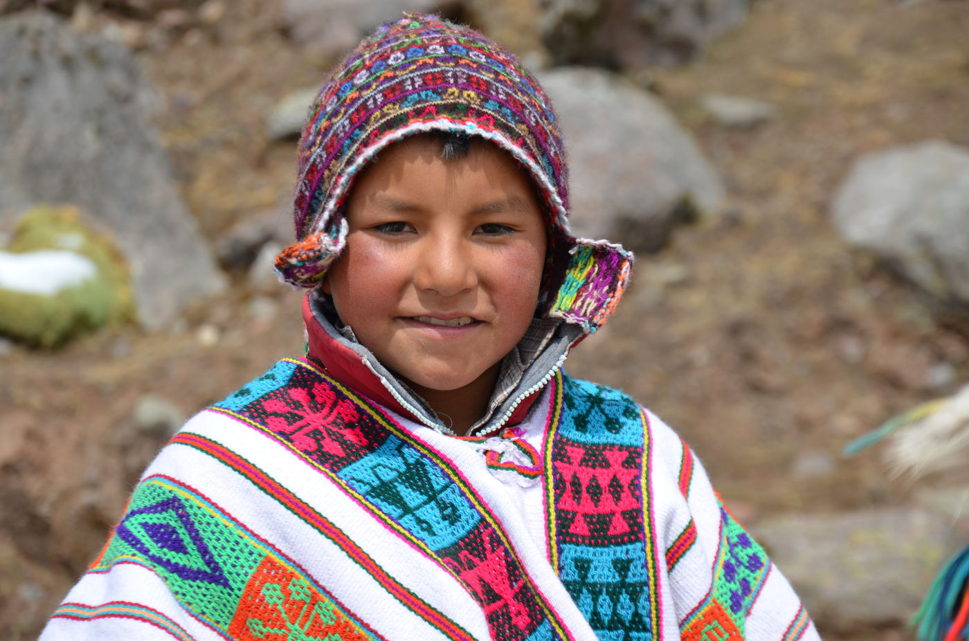Peruvian boy by Ed Figueiredo